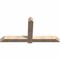 Ekena Millwork Eugene Smooth Timber Gable Bracket, Douglas Fir, 72"W x 36"H x 5 1/2"D x 5 1/2"F, 12/12 Pitch GBW072X36X0606EUG00SDF - alternate 3